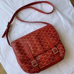 Goyard Belvedere PM Red Crossbody Bag